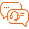 Icon for chat-support